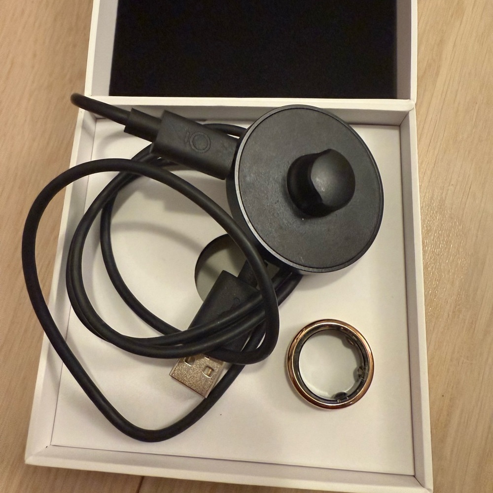 Rose Gold Oura Ring - Size 7